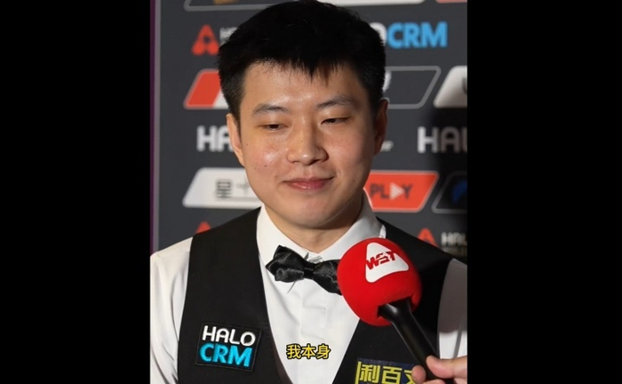赵心童胜丁俊晖晋级世锦赛八强称偶像对决输赢皆有意义|斯诺克世锦赛|比赛|冠军|官方_新浪体育_新浪新闻